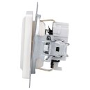 Siemens 5UB1511 DELTA i-system titanweiß Schuko-Steckdose 10/16A 250V Mit schraubenlosen Anschlussklemmen