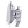 Siemens 5UB1511-0KK DELTA i-system titanweiß Schuko-Steckdose 10/16A 250V Mit schraubenlosen Anschlussklemmen