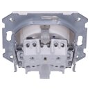 Siemens 5UB1518 DELTA i-system titanweiß Schuko-Steckdose 10/16A 250V Mit schraubenlosen Anschlussklemmen