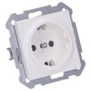 Siemens 5UB1518 DELTA i-system titanweiß Schuko-Steckdose 10/16A 250V Mit schraubenlosen Anschlussklemmen
