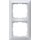 Siemens 5TG2552-3 DELTA line aluminiummetallic Rahmen 2-Fach 151x 80mm