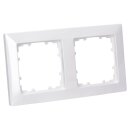 Siemens 5TG2552-0 DELTA line titanweiß Rahmen 2-Fach 151x 80mm