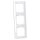Siemens 5TG2553-0 DELTA line titanweiß Rahmen 3-Fach 222x 80mm