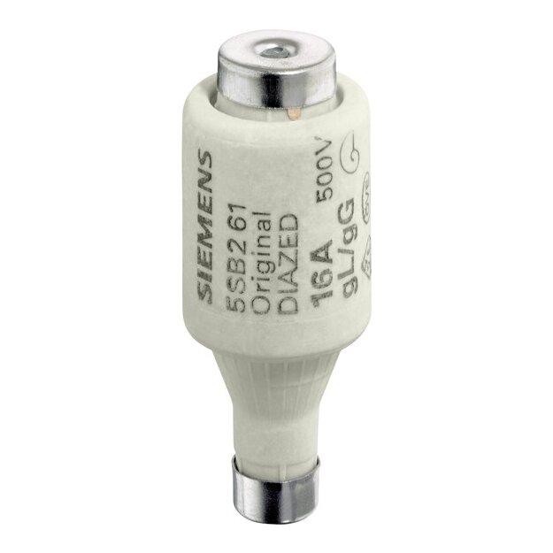 Siemens 5SB221 DIAZED-Sicherungseinsatz 500V für Kabel- und Leitungsschutz gG Größe DII