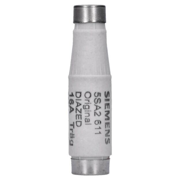 Siemens 5SA2611 DIAZED-Sicherungseinsatz 500V a.c./440V d.c. träge TNDZ E16 16A