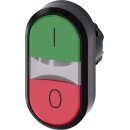 Siemens 3SU1001-3AB42-0AK0 Doppeldrucktaster beleuchtet...