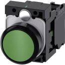 Siemens 3SU1100-0AB40-1BA0 Drucktaster 22mm rund...