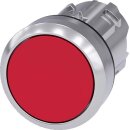 Siemens 3SU1050-0AB20-0AA0 Drucktaster 22mm rund Metall...