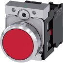 Siemens 3SU1150-0AB20-1CA0 Drucktaster 22mm rund Metall...