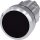 Siemens 3SU1050-0AB10-0AA0 Drucktaster 22mm rund Metall hochglanz schwarz Druckknopf