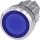 Siemens 3SU1051-0AB50-0AA0 Drucktaster beleuchtet 22mm rund Metall hochglanz blau Druckknopf