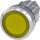 Siemens 3SU1051-0AB30-0AA0 Drucktaster beleuchtet 22mm rund Metall hochglanz gelb Druckknopf