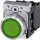 Siemens 3SU1152-0AB40-1BA0 Drucktaster beleuchtet 22mm rund Metall hochglanz grün Druckknopf 1S