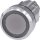 Siemens 3SU1051-0AB70-0AA0 Drucktaster beleuchtet 22mm rund Metall hochglanz klar Druckknopf