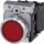 Siemens 3SU1152-0AB20-1CA0 Drucktaster beleuchtet 22mm rund Metall hochglanz rot Druckknopf 1Ö