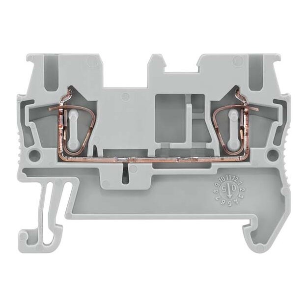 Siemens 8WH2000-0AF00 Durchgangsklemme mit Zugfederanschluss Querschnitt: 0,08-2,5mm2