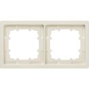 Siemens 5TG1322 DELTA style titanweiß Rahmen 2-Fach...