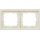 Siemens 5TG1322 DELTA style titanweiß Rahmen 2-Fach 153x 82mm