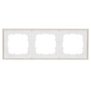 Siemens 5TG1323 DELTA style titanweiß Rahmen 3-Fach 224x 82mm