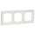 Siemens 5TG1323 DELTA style titanweiß Rahmen 3-Fach 224x 82mm