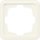 Siemens 5TG1801 DELTA profil titanweiß Rahmen 1-Fach ausgeschnitten 80x 80mm