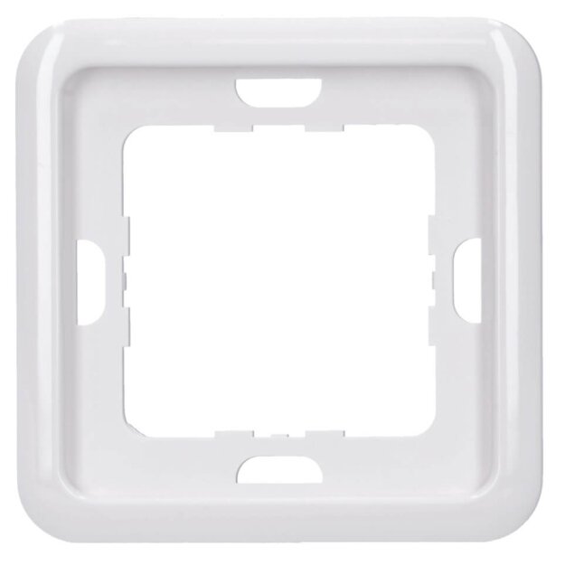 Siemens 5TG1811 DELTA profil titanweiß Rahmen 1-Fach 80x 80mm