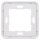 Siemens 5TG1811 DELTA profil titanweiß Rahmen 1-Fach 80x 80mm