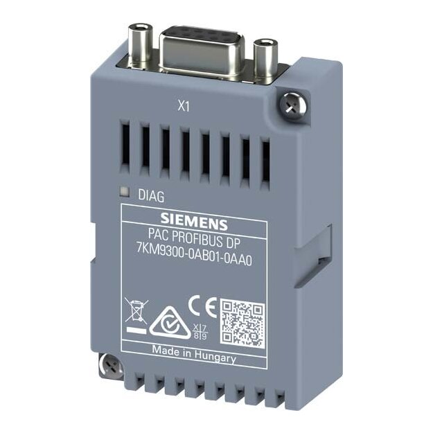 Siemens 7KM9300-0AB01-0AA0 Erweiterungsmodul PROFIBUS DP steckbar für 7KM PAC3200 / 4200 / 3VA COM100