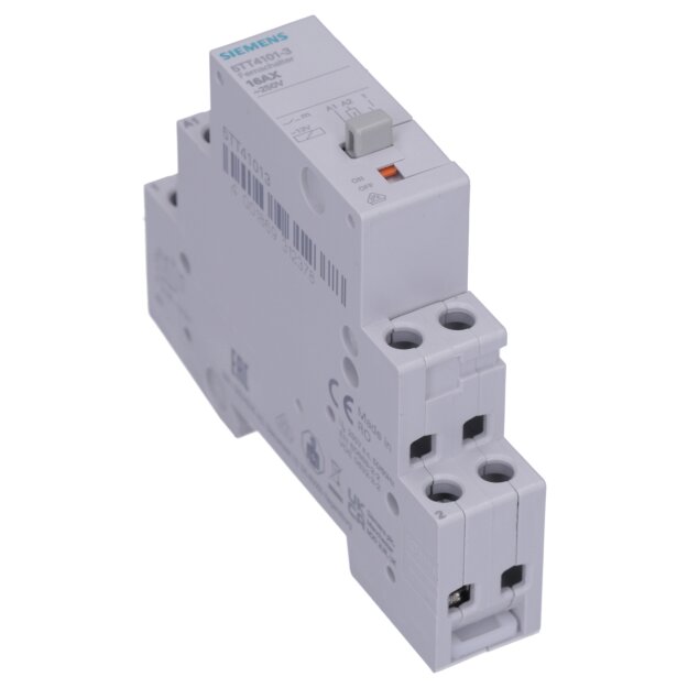 Siemens 5TT4101-3 Fernschalter mit 1 Schließer Kontakt für AC 230V 16A Ansteuerung AC 12V