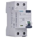 Siemens 5SV3111-6 FI-Schutzschalter 2-polig Typ A In: 16 A 10 mA Un AC: 230 V