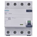 Siemens 5SV3346-6 FI-Schutzschalter 4-polig Typ A In: 63...
