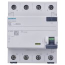 Siemens 5SV3346-6KL FI-Schutzschalter 4-polig Typ A In:...