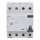 Siemens 5SV3644-8 FI-Schutzschalter 4-polig Typ A selektiv In: 40 A 300 mA Un AC: 400 V