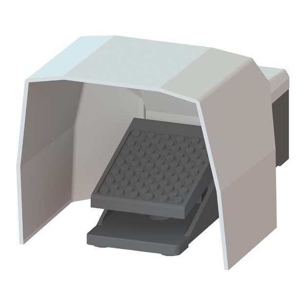 Siemens 3SE2903-1AA20 Fußtaster Leitungseinführung M20x1,5 IP65 2S+2Ö Schutzhaube