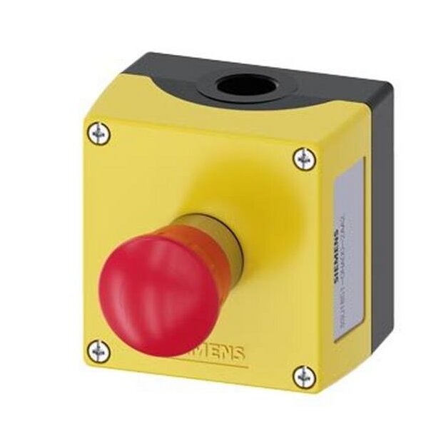 Siemens 3SU1851-0NA00-2AA2 Gehäuse für Befehlsgeräte 22 mm rund