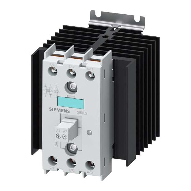 Siemens 3RF2420-1AC45 Halbleiterschütz 3RF2 3-Phasen AC51 20A 48-600V/4-30V DC3-Phasen gesteuert