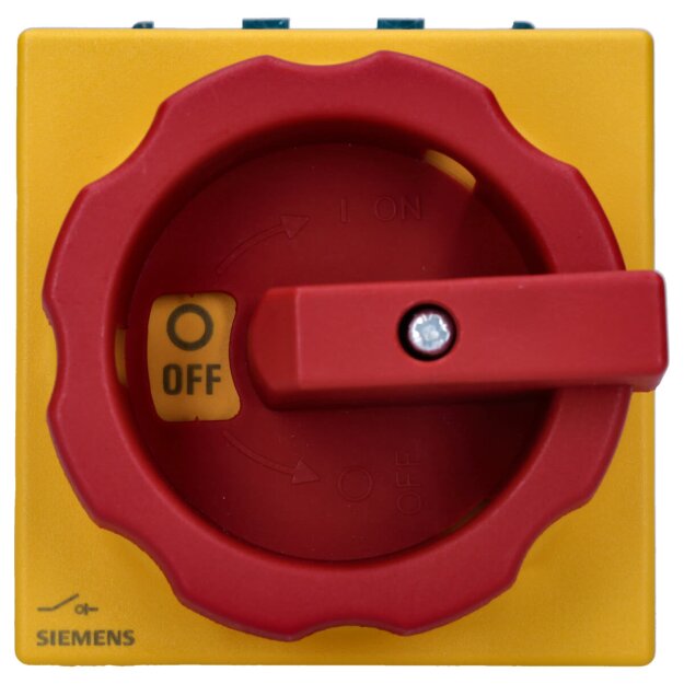 Siemens 3LD2504-0TK53 Lasttrennschalter 3LD Not-Aus-Schalter 3-polig Iu: 63 A Betriebsleistung