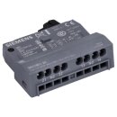 Siemens 3RV2901-2E Hilfsschalter querliegend 1S+1Ö Federzuganschluss für Leistungsschalter S00/S0