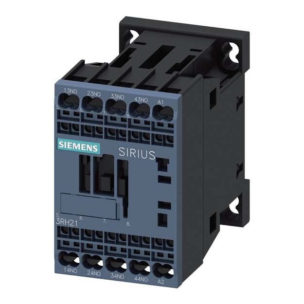 Siemens 3RH2140-2AP00 Hilfsschütz 4S AC 230V 50/60Hz S00 Federzuganschluss