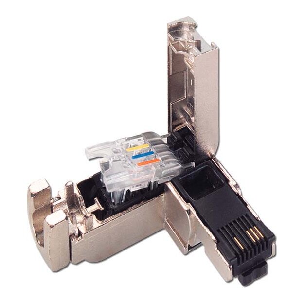 Siemens 6GK1901-1BB20-2AA0 IE FC RJ45 Plug 90 RJ45 Steckverbinder mit FC AnschlusStück 90 Grad 1 Stück