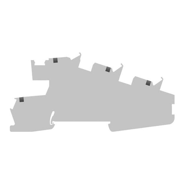 Siemens 8WH6001-4DF00 Installationsklemme L L 2,5 mm2 5,2mm Breite grau