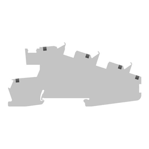 Siemens 8WH6001-4EF00 Installationsklemme PE L N 2,5 mm2 5,2mm Breite grau