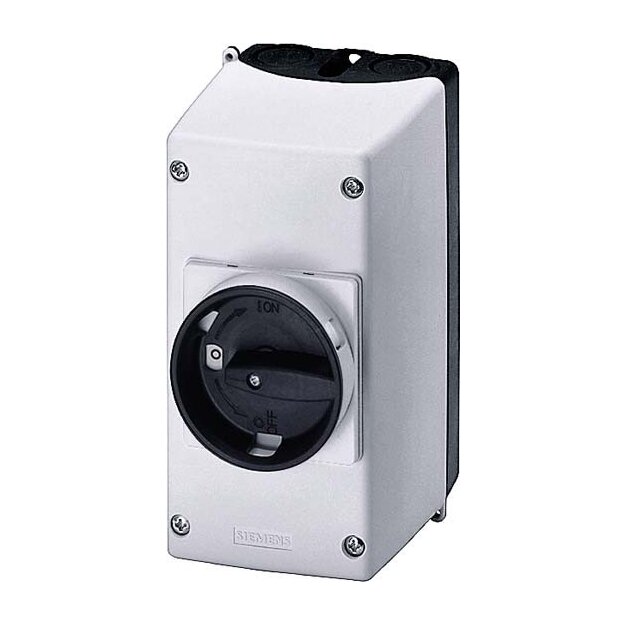 Siemens 3RV1923-1CA00 Isolierstoff-AufbauGehäuse IP55 N- und PE-Klemme in O-Stellung abschließbar