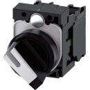 Siemens 3SU1100-2BF60-1MA0 Knebelschalter beleuchtbar...