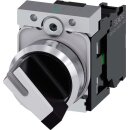 Siemens 3SU1150-2BF60-1BA0 Knebelschalter beleuchtbar...