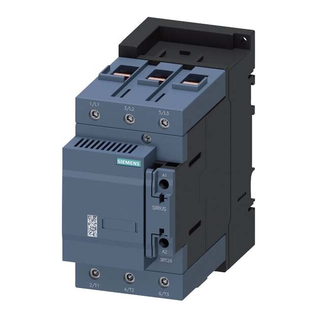 Siemens 3RT2645-1AP05 Kondensatorschütz AC-6b 75kVAr/400V 2Ö AC 230V 50Hz S3 Schraubanschluss