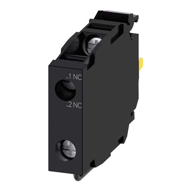 Siemens 3SU1400-1AA10-1HA0 Kontaktmodul mit 1 Schaltglied 1Ö Montageüberwachungskontakt
