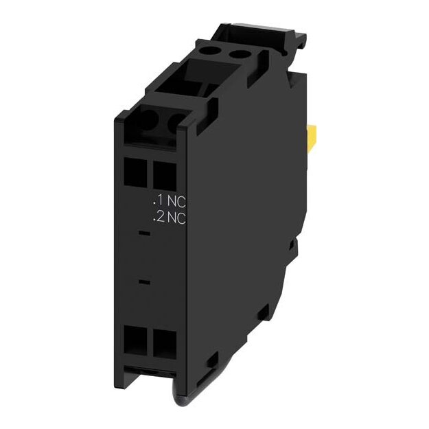 Siemens 3SU1400-1AA10-3HA0 Kontaktmodul mit 1 Schaltglied 1Ö Montageüberwachungskontakt