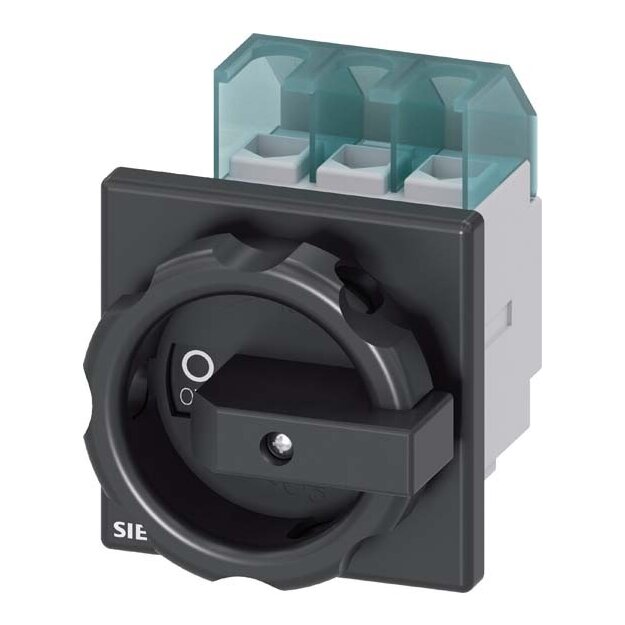 Siemens 3LD2103-0TK51 Lasttrennschalter 3LD Hauptschalter 3-polig Iu: 25 A Betriebsleistung