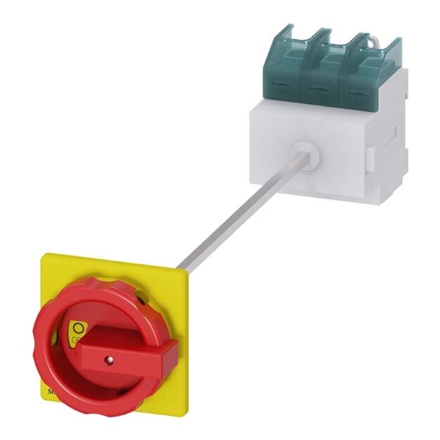 Siemens 3LD2814-0TK53 Lasttrennschalter 3LD Not-Aus-Schalter 3-polig Iu: 125 A